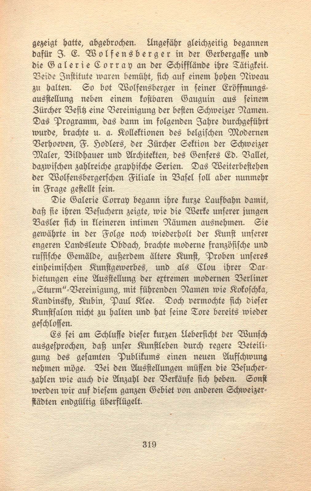 Das künstlerische Leben in Basel vom 1. November 1916 bis 31. Oktober 1917 – Seite 8