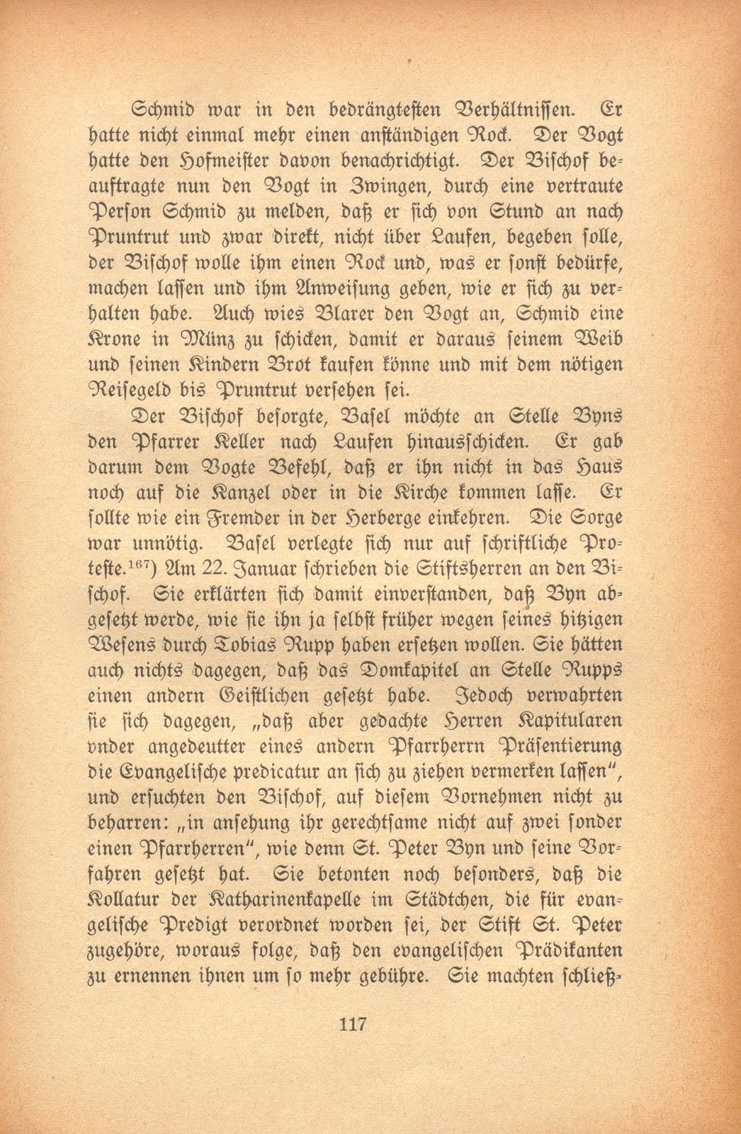 Die Gegenreformation im baslerisch-bischöflichen Laufen – Seite 27