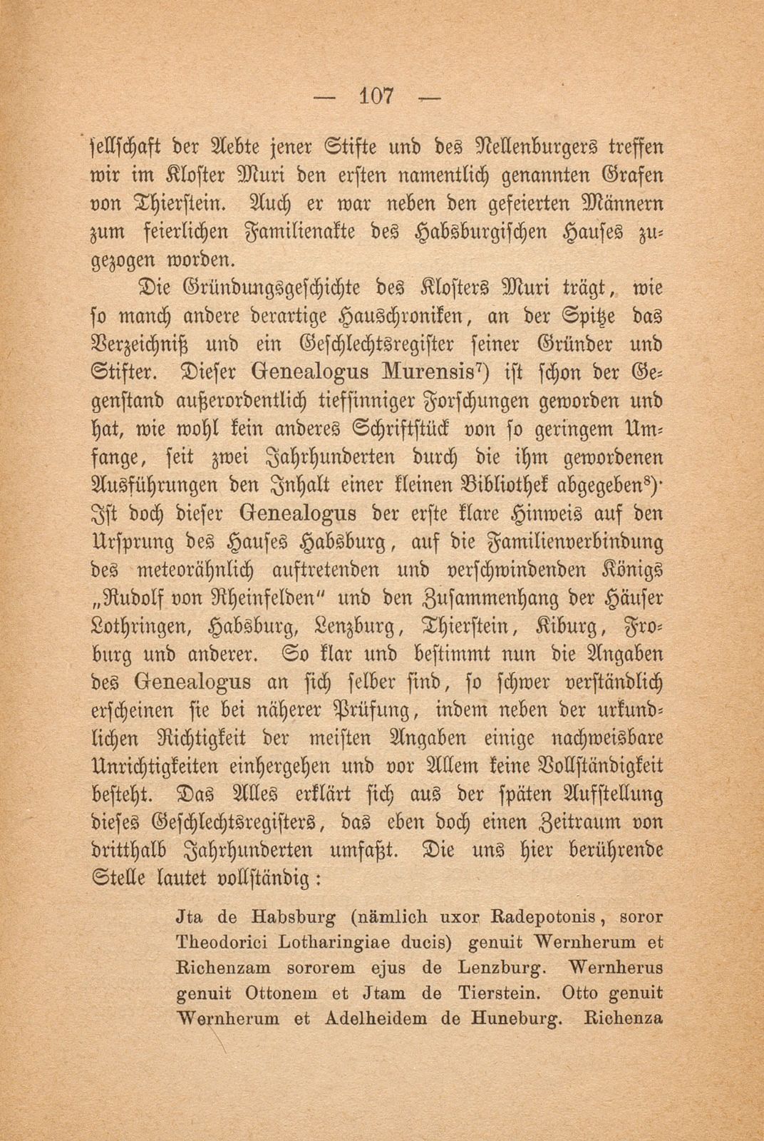 Die Genealogie der Grafen von Thierstein und Honberg – Seite 6