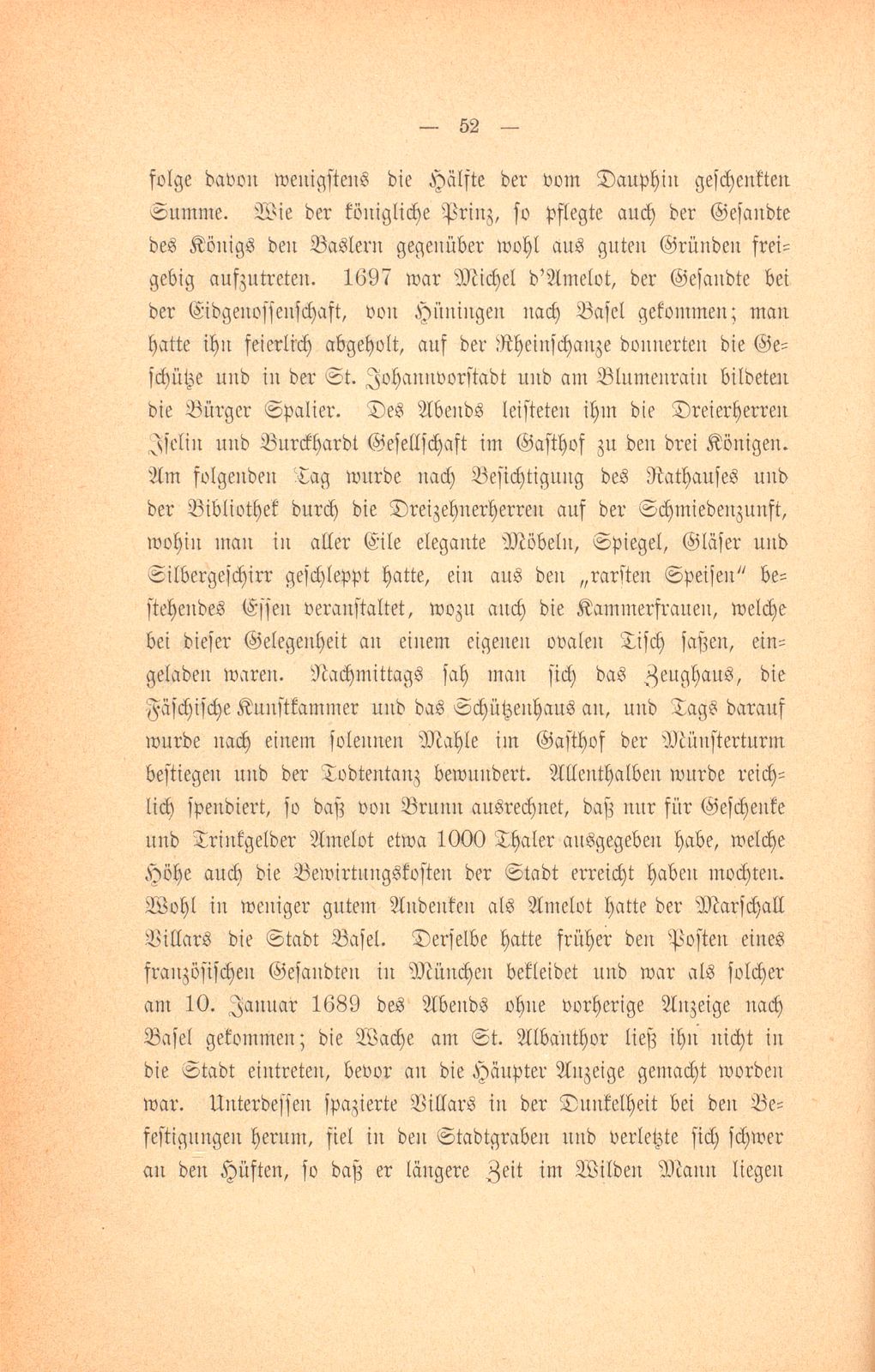 Mitteilungen aus einer Basler Chronik des beginnenden XVIII. Jahrhunderts [Sam. v. Brunn] – Seite 32