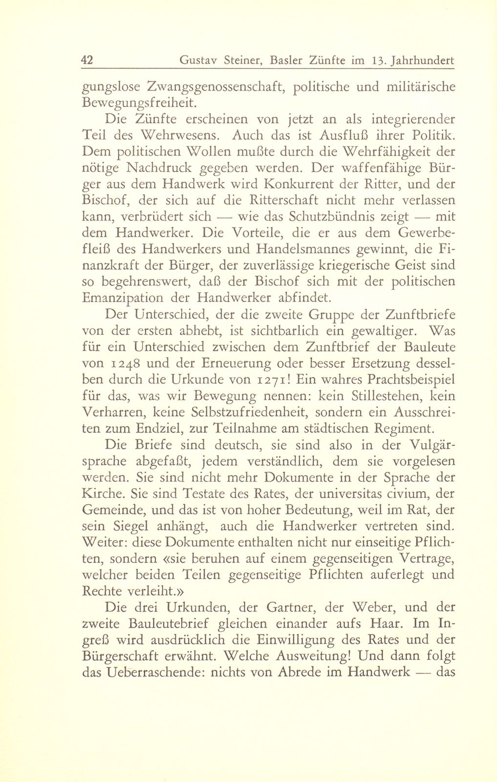 Entstehung und Charakter der Basler Zünfte im 13. Jahrhundert – Seite 26