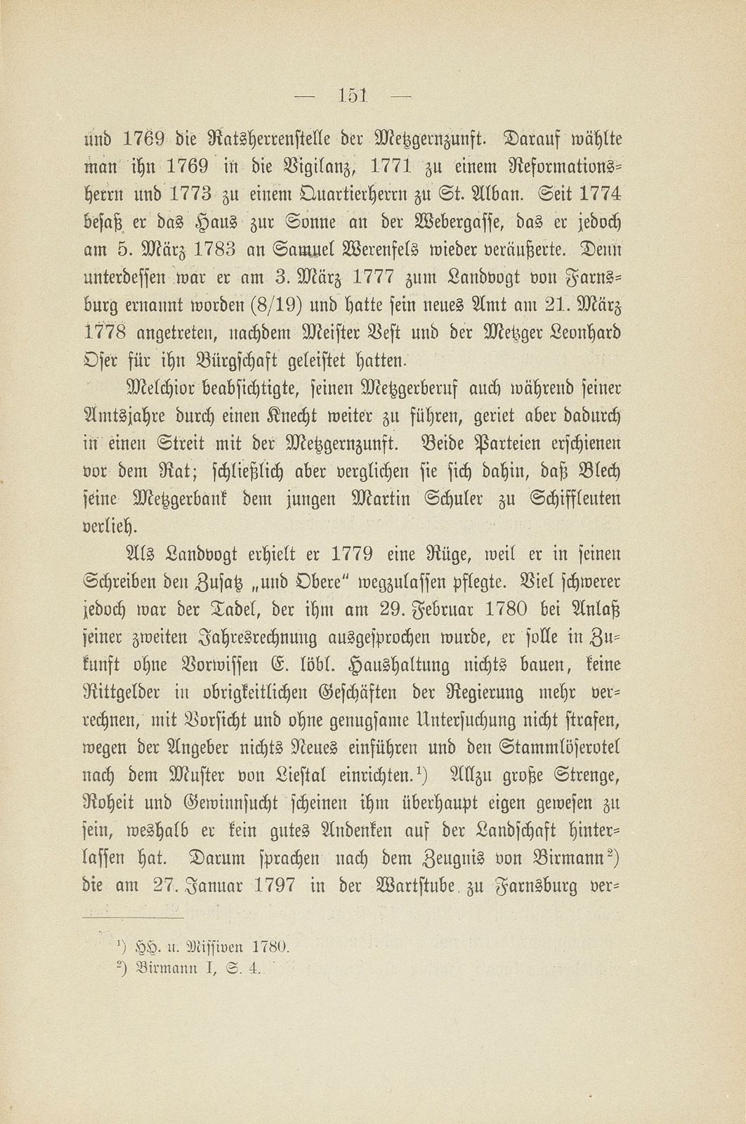 Stadt und Landschaft Basel in der zweiten Hälfte des 18. Jahrhunderts – Seite 20