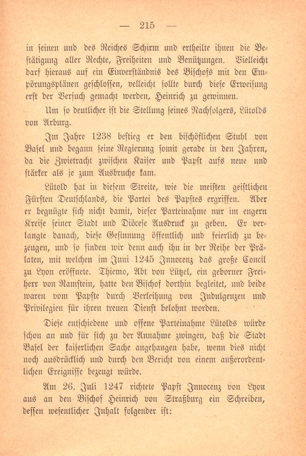 Zur Geschichte Basels im dreizehnten Jahrhundert – Seite 9