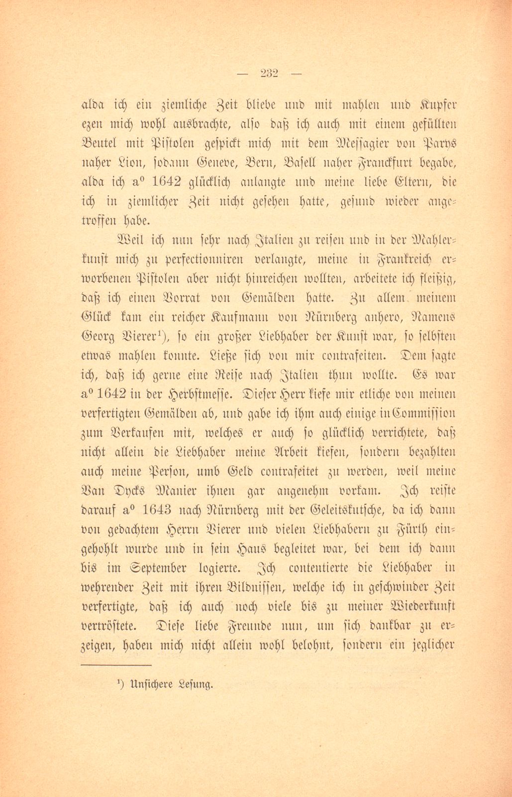 Selbstbiographie des jüngeren Matthäus Merian – Seite 6