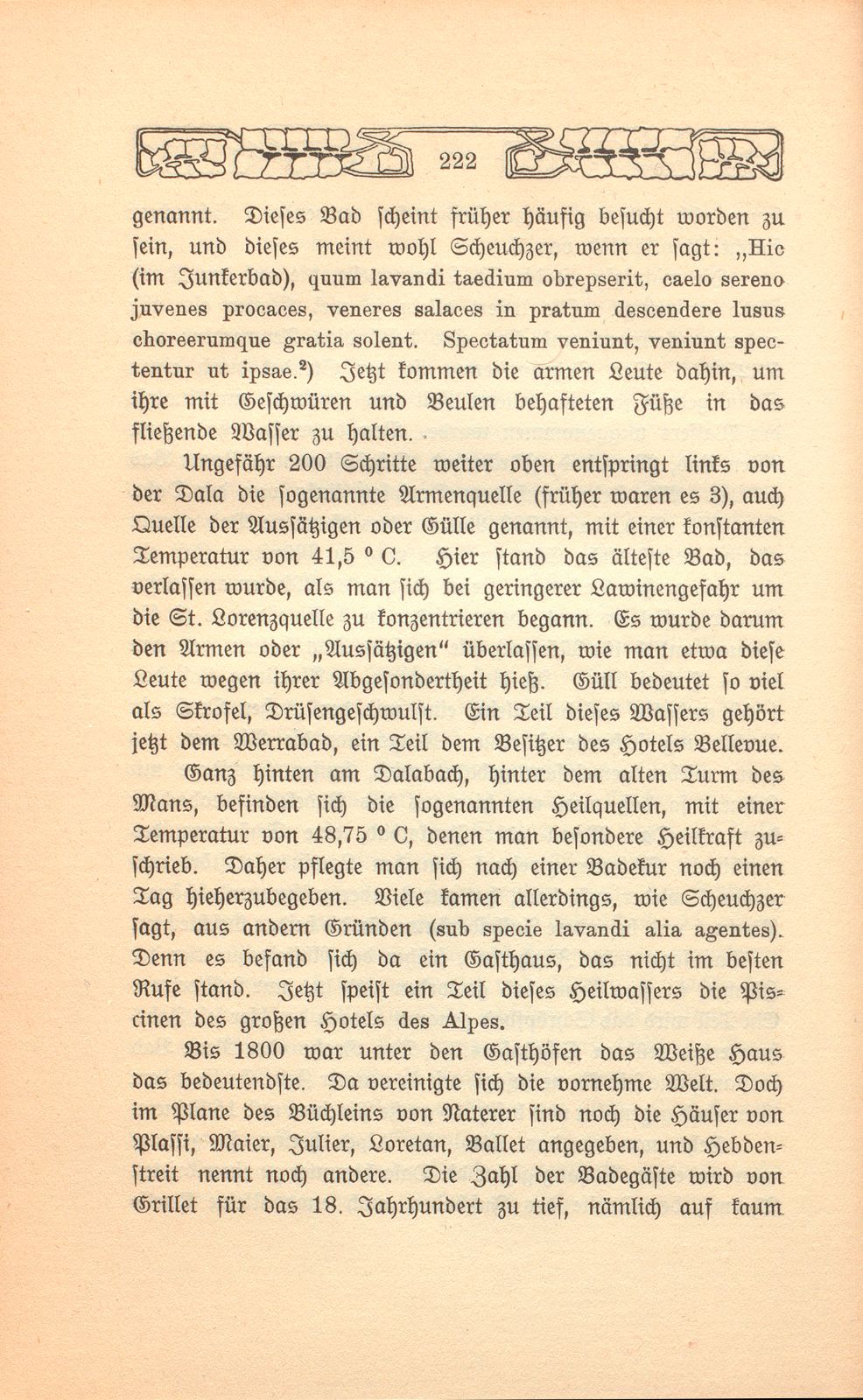 Beschreibung einer Badereise, die der Schultheiss von Liestal, Joh. David Hebdenstreit, anno 1775 mit seiner Frau nach Leuk gethan. (War damals 53 Jahre alt.) – Seite 9