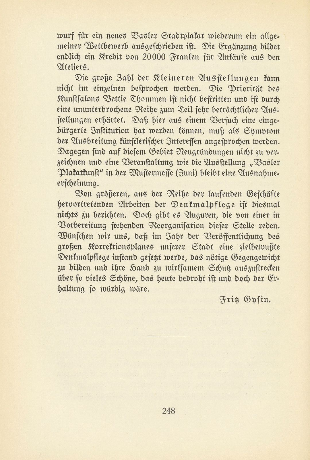 Das künstlerische Leben in Basel vom 1. Oktober 1932 bis 30. September 1933 – Seite 6