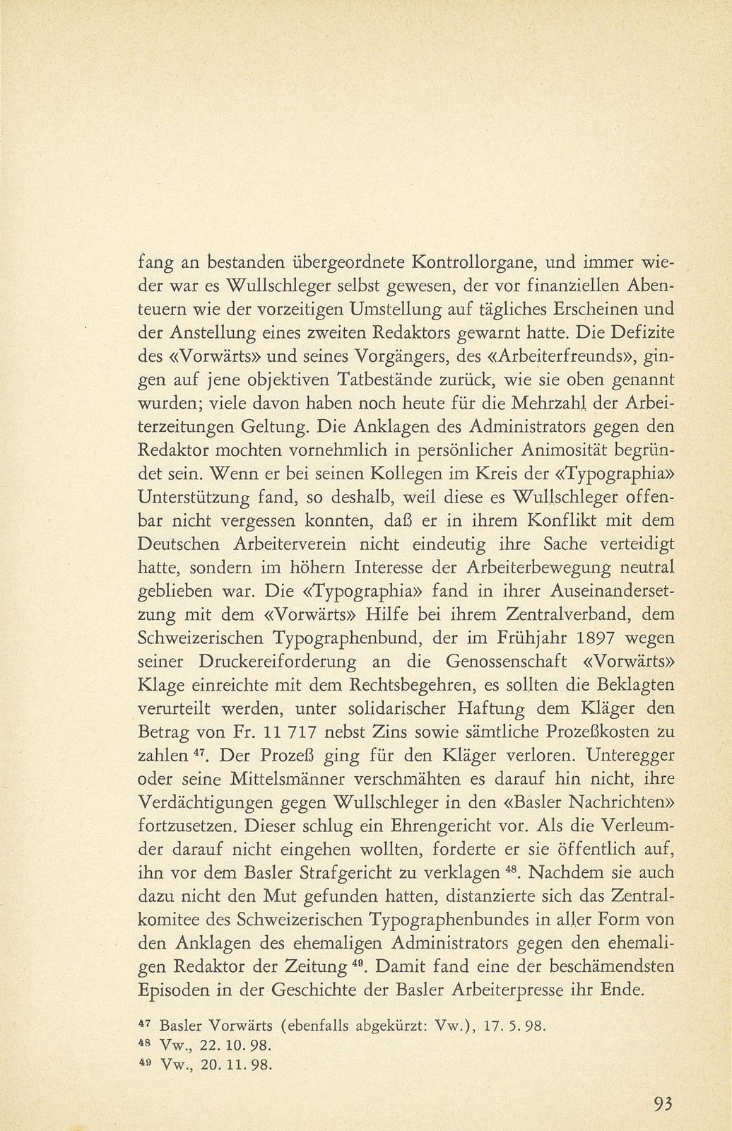 Die sozialdemokratische Presse in Basel bis zum Ersten Weltkrieg – Seite 25