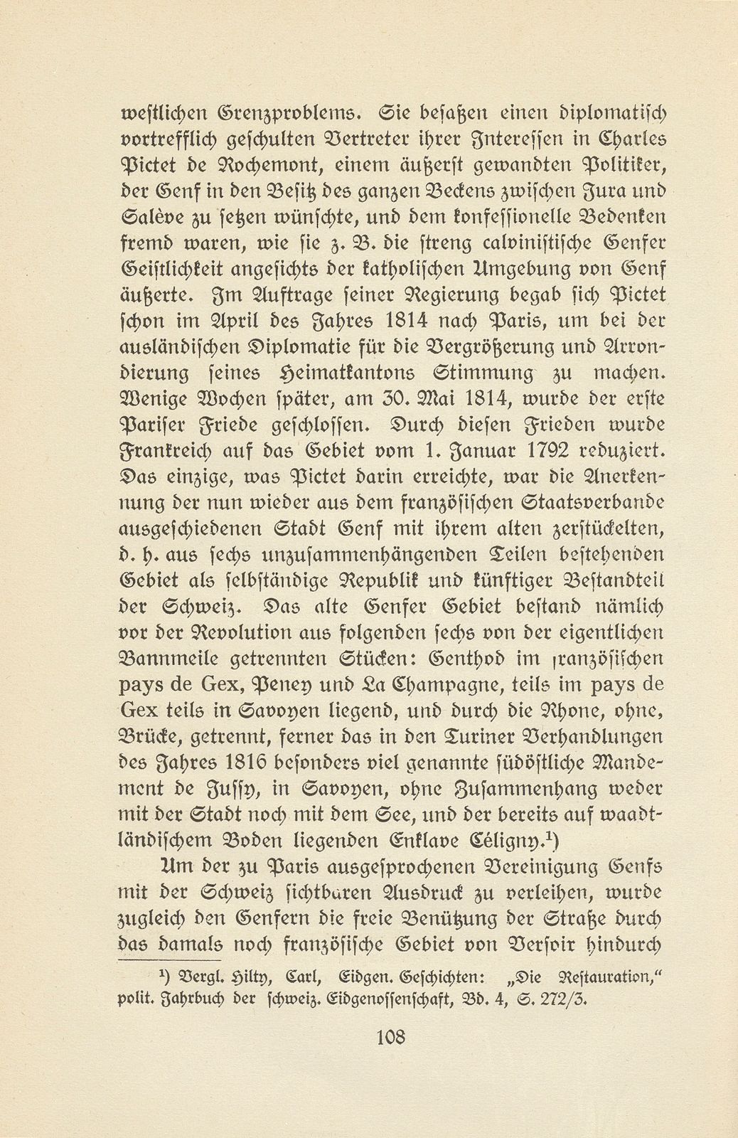 Zur Geschichte der Zonen von Gex und von Hochsavoyen – Seite 22