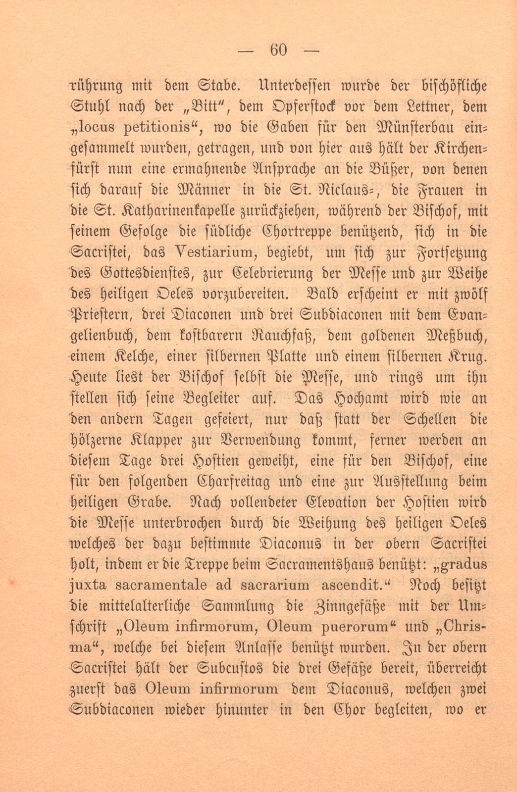 Eine Charwoche im alten Basler Münster – Seite 20