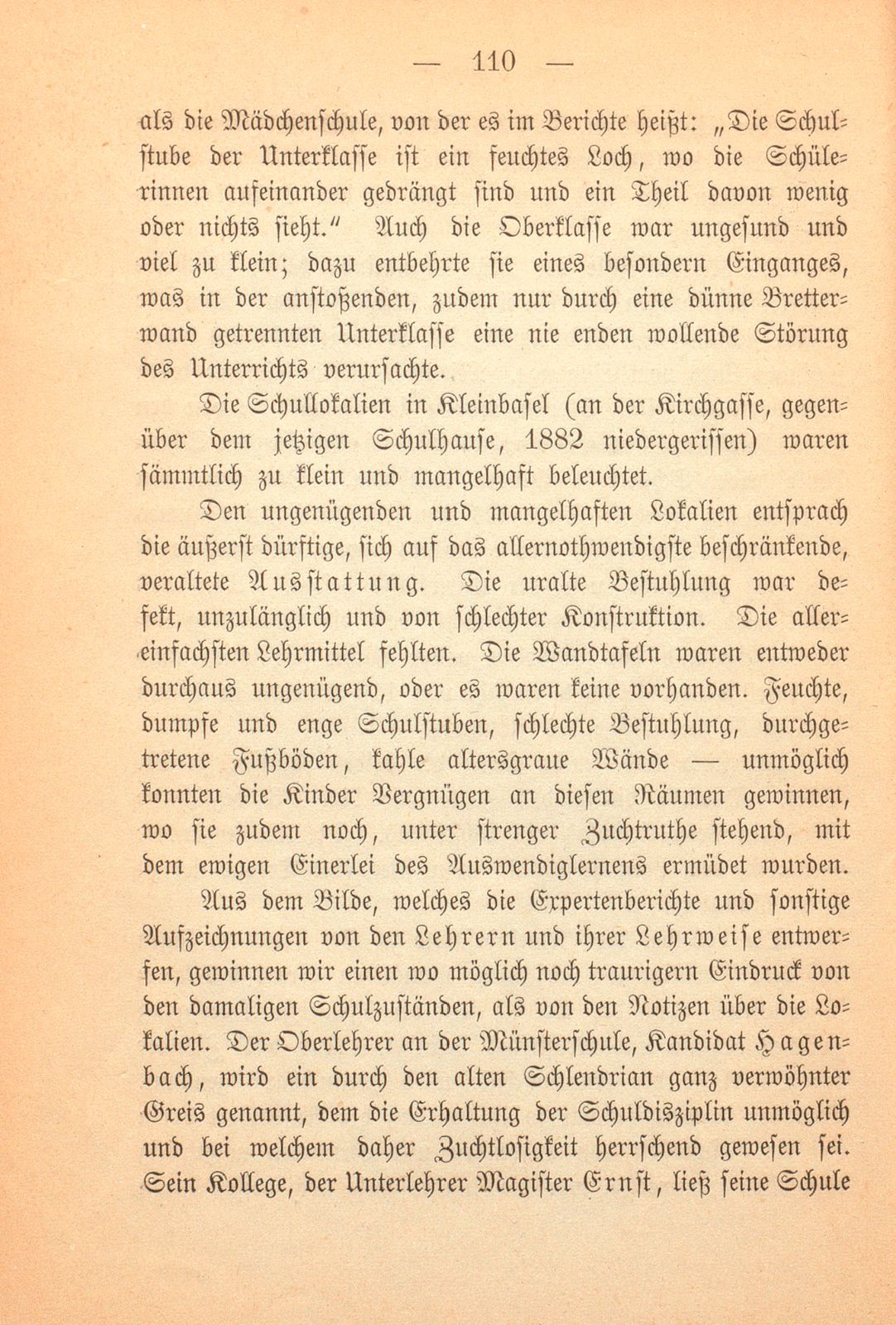 Die Gemeindeschulen der Stadt Basel in den Jahren 1817-1822 – Seite 7