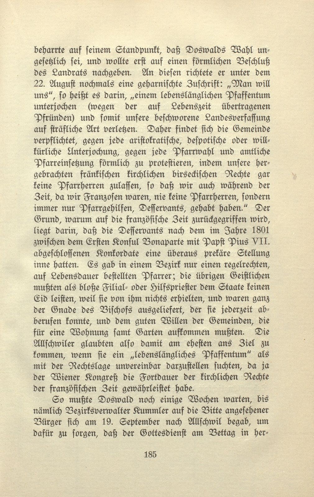 Ein kirchlicher Streit im Birseck vor achtzig Jahren – Seite 74