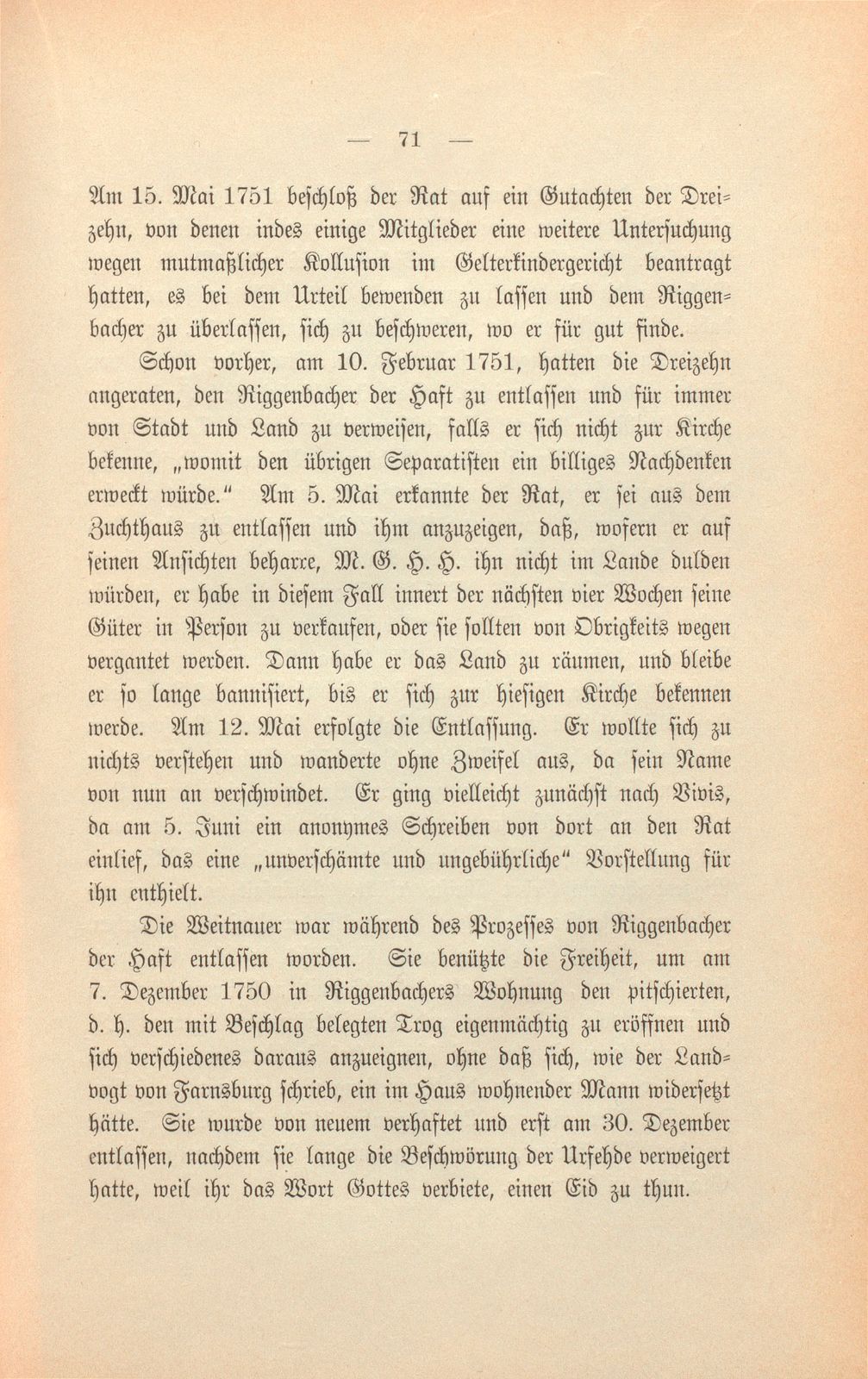 Die Basler Separatisten im achtzehnten Jahrhundert – Seite 18