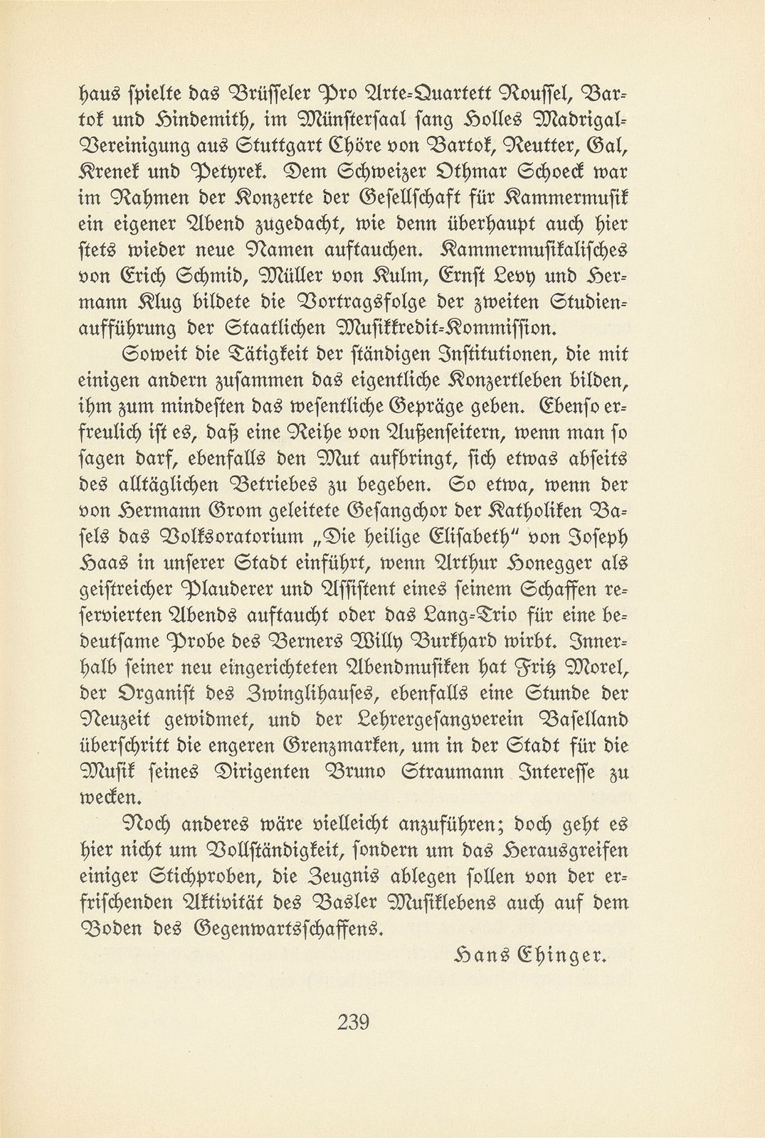 Das künstlerische Leben in Basel vom 1. Oktober 1932 bis 30. September 1933 – Seite 2