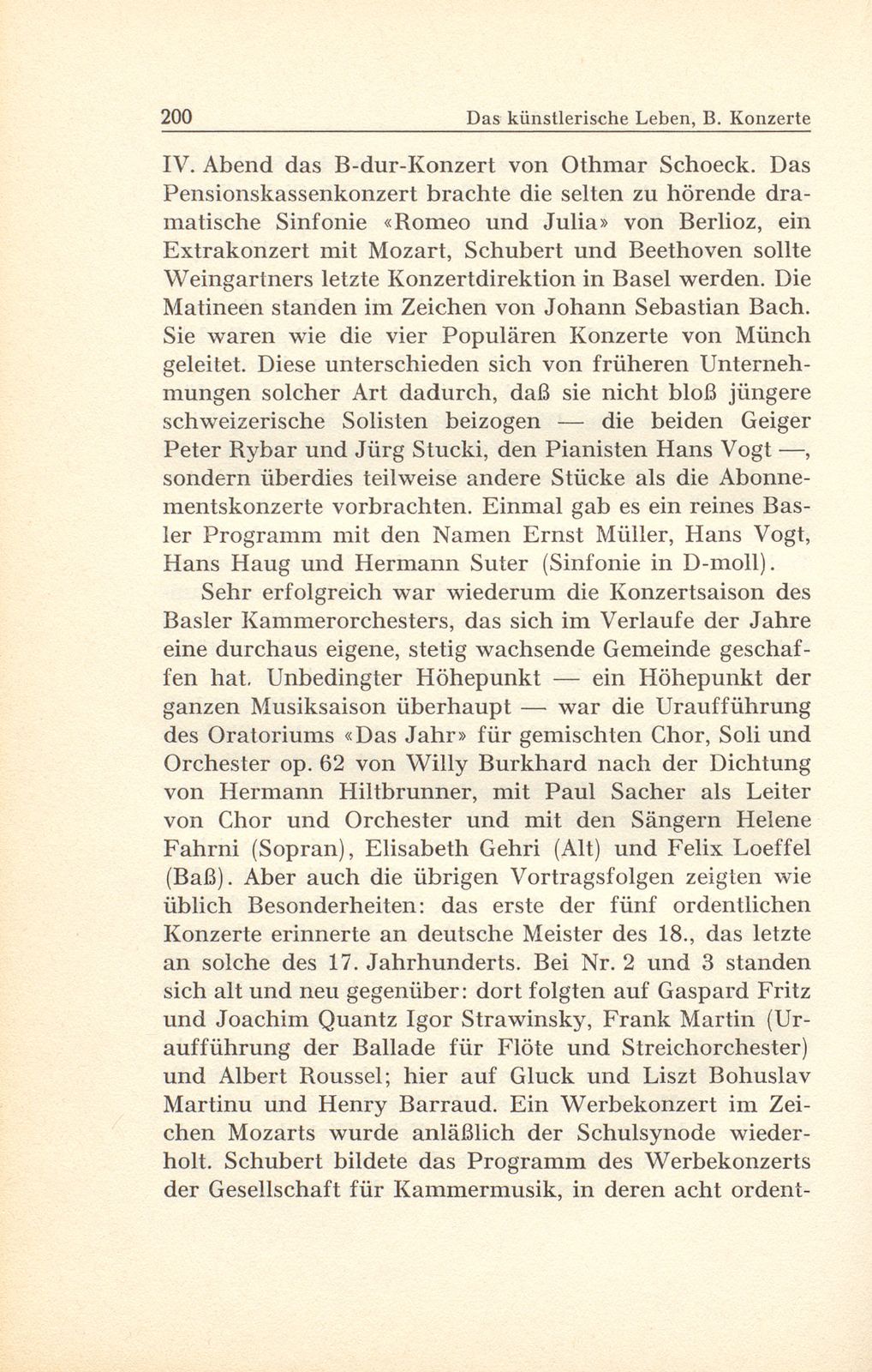 Das künstlerische Leben in Basel vom 1. Oktober 1941 bis 30. September 1942 – Seite 4