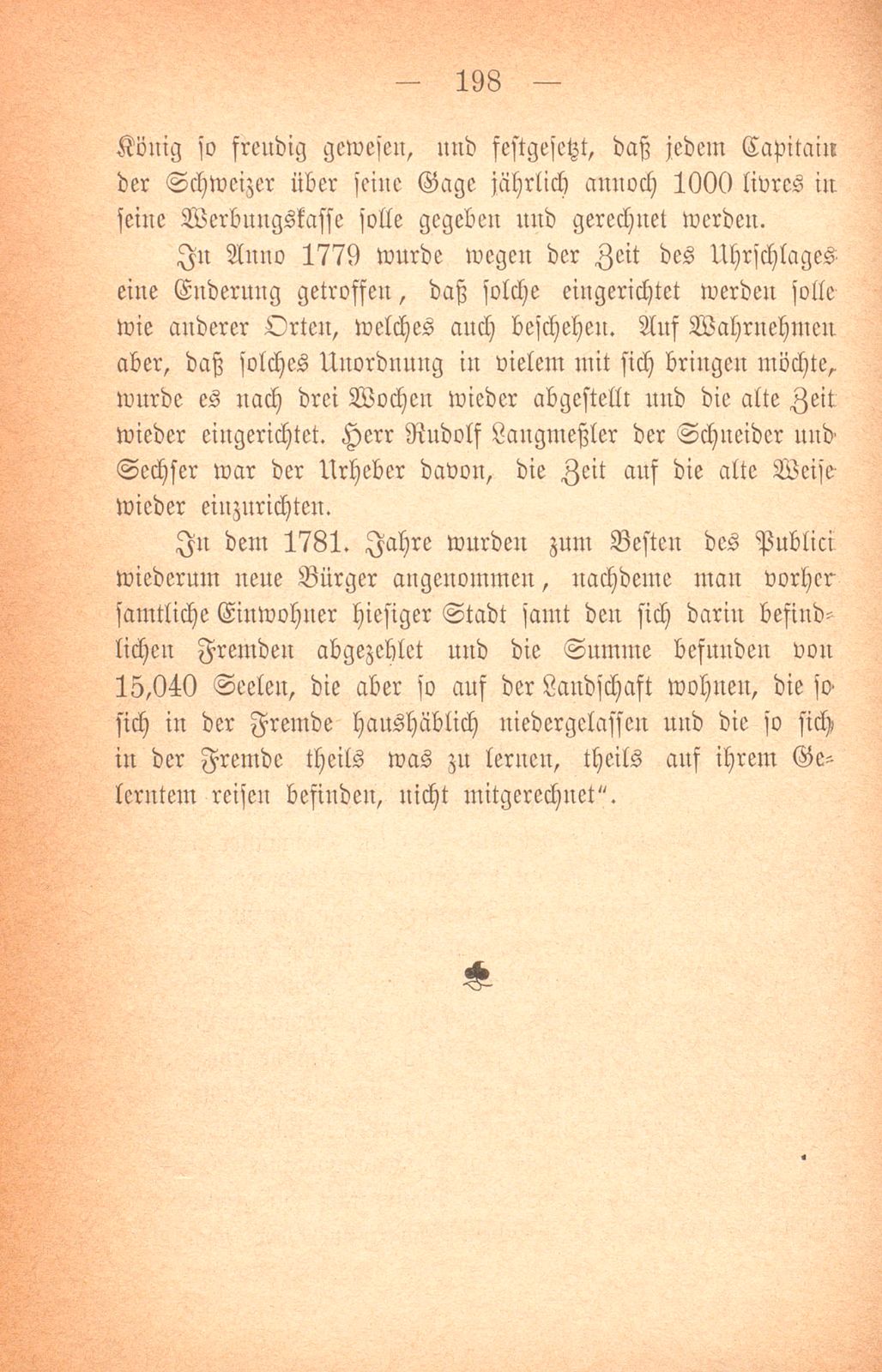 Miscellen: III. Auszüge aus Basler Aufzeichnungen des XVIII. Jahrhunderts – Seite 3