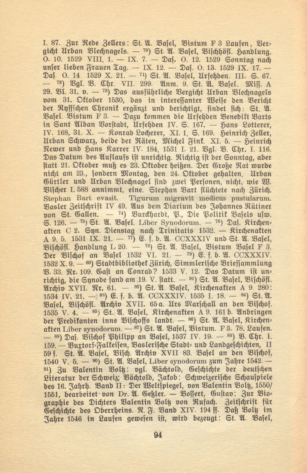 Die Reformation im baslerisch-bischöflichen Laufen – Seite 58