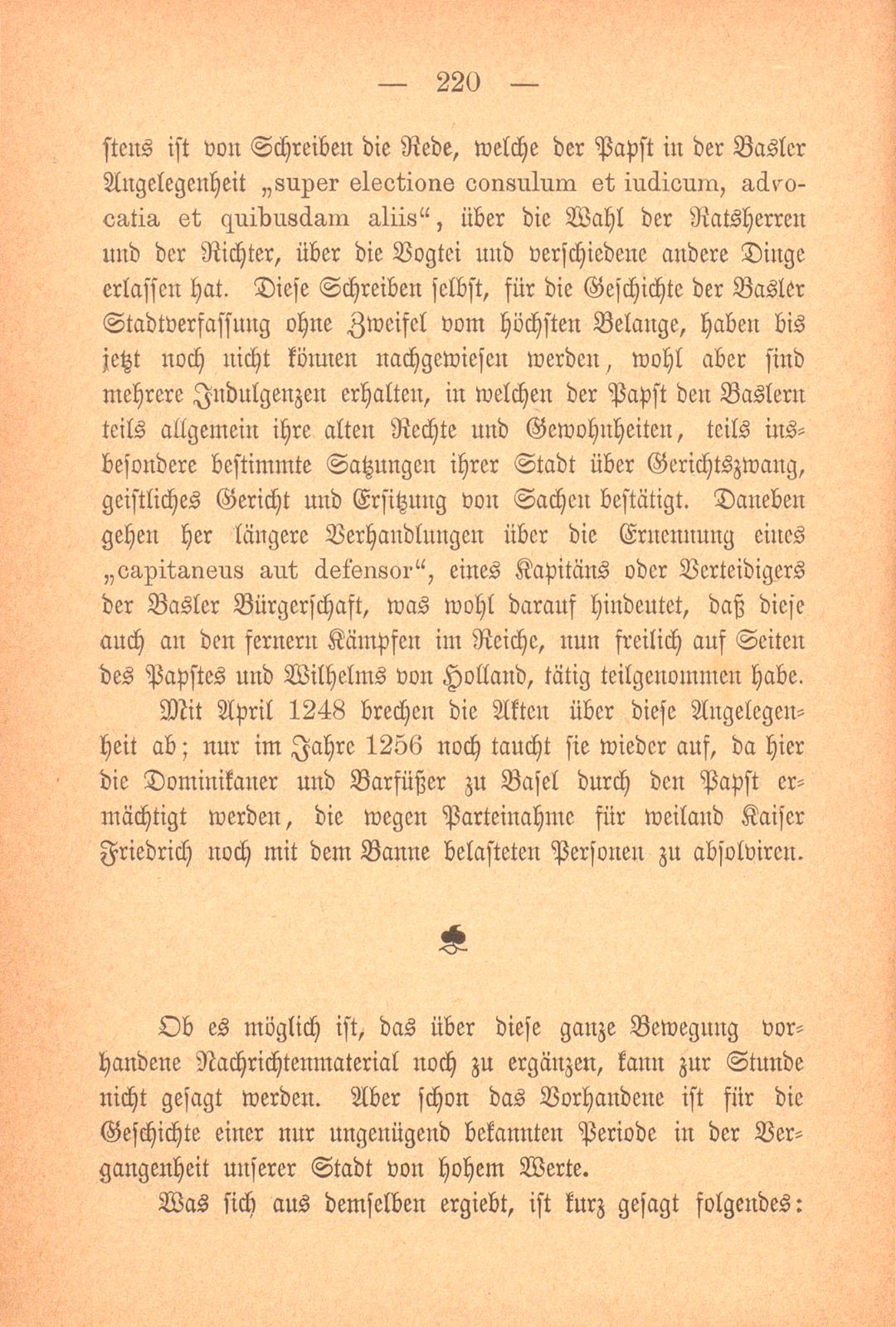 Zur Geschichte Basels im dreizehnten Jahrhundert – Seite 14