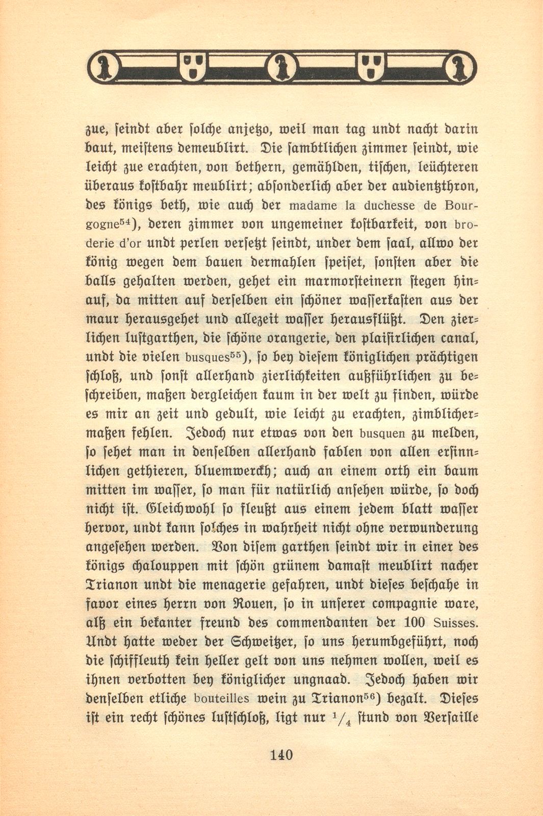 Der Aufenthalt eines Basler Kaufmanns in Paris im Jahre 1701 [Hans Burkhard Respinger] – Seite 22