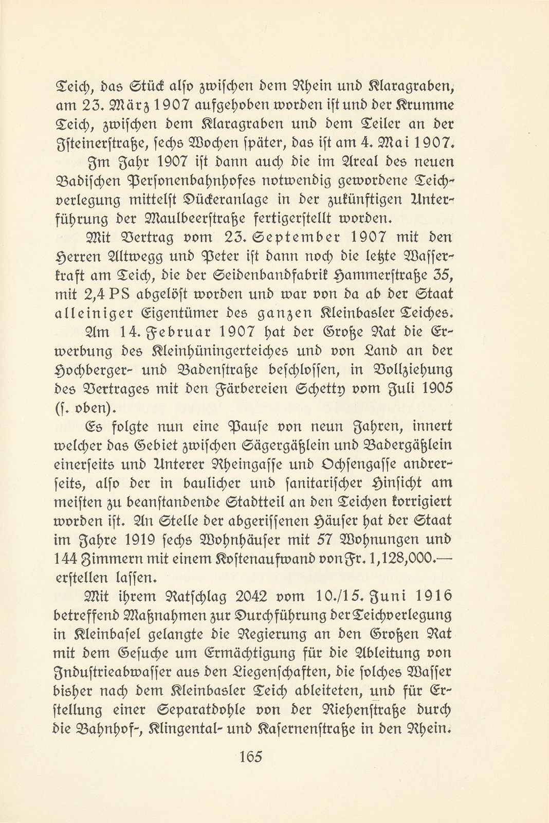 Memoiren des letzten Wassermeisters der Kleinbasler Teichkorporation – Seite 57