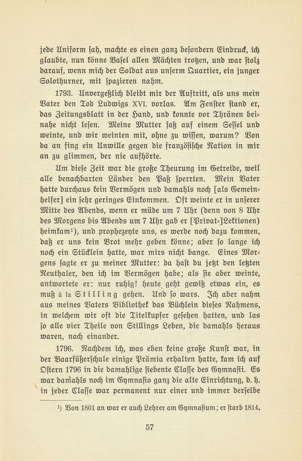 Aus den Aufzeichnungen von Pfarrer Daniel Kraus 1786-1846 – Seite 4