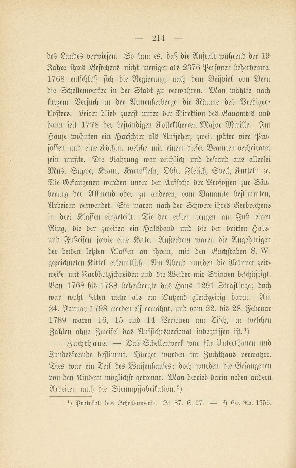 Stadt und Landschaft Basel in der zweiten Hälfte des 18. Jahrhunderts – Seite 44