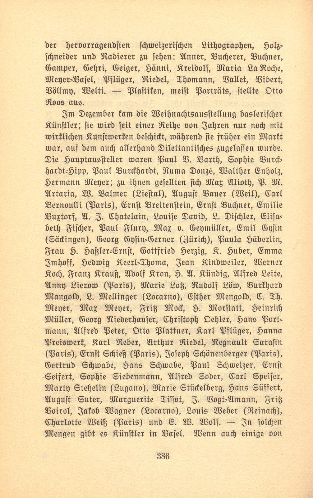 Das künstlerische Leben in Basel vom 1. November 1912 bis 31. Oktober 1913 – Seite 2