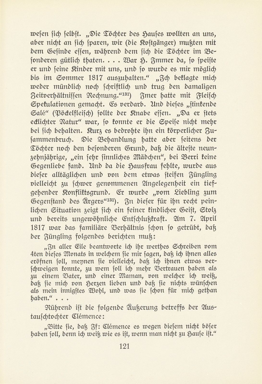 Melchior Berri. (Ein Beitrag zur Kultur des Spätklassizismus in Basel.) – Seite 63