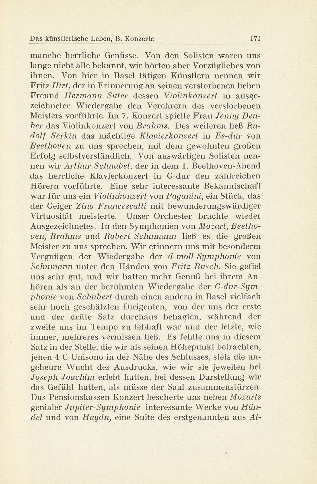 Das künstlerische Leben in Basel vom 1. Oktober 1936 bis 30. September 1937 – Seite 3