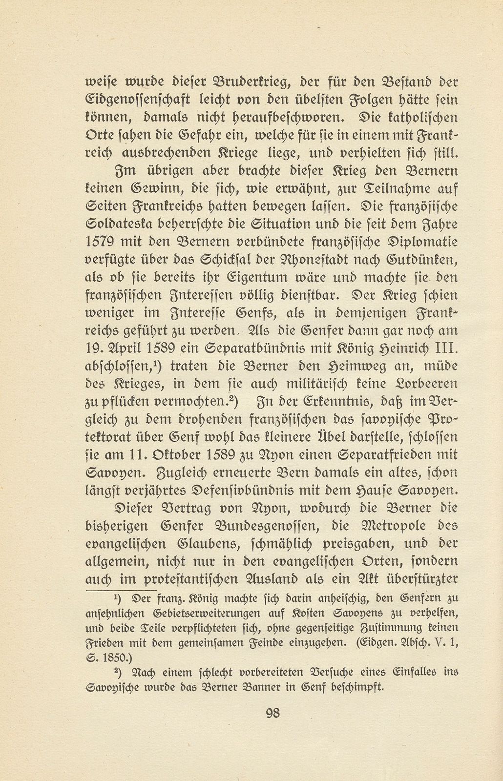 Zur Geschichte der Zonen von Gex und von Hochsavoyen – Seite 12