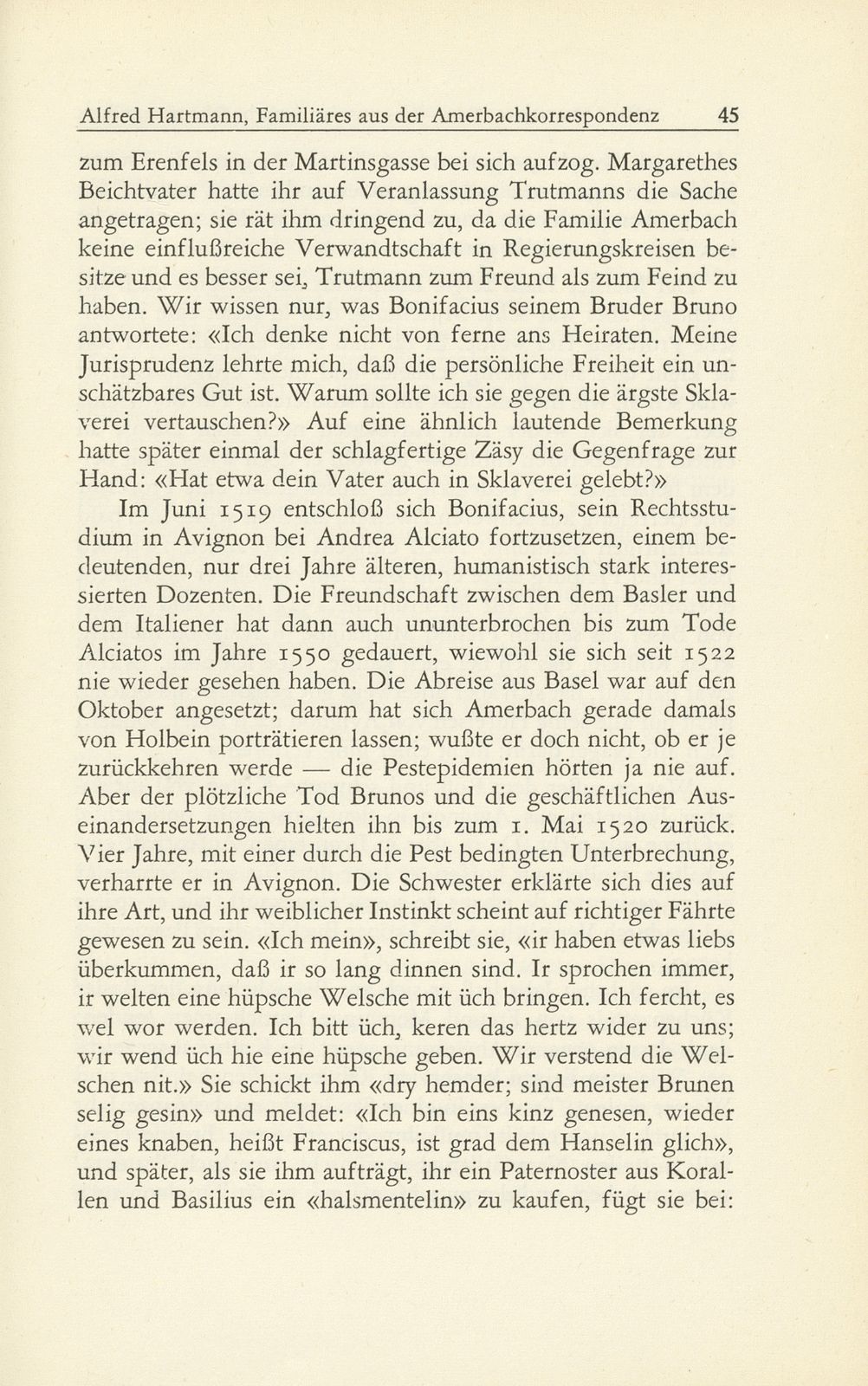 Familiäres aus der Amerbachkorrespondenz – Seite 11