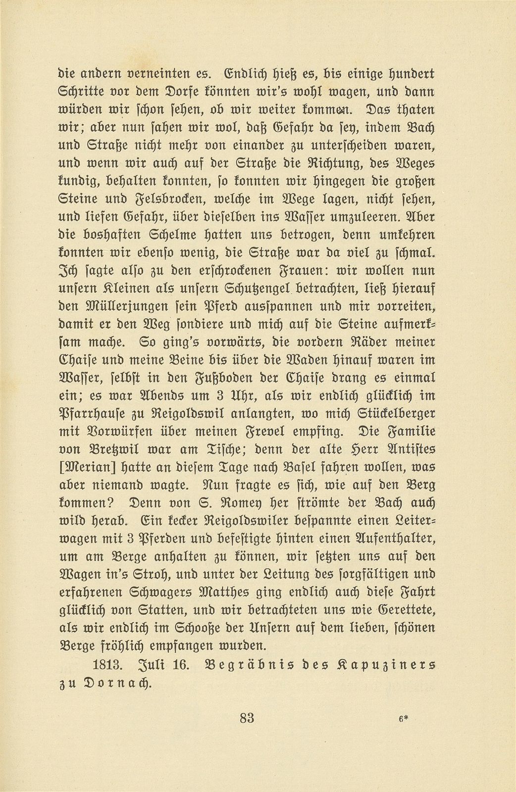 Aus den Aufzeichnungen von Pfarrer Daniel Kraus 1786-1846 – Seite 31