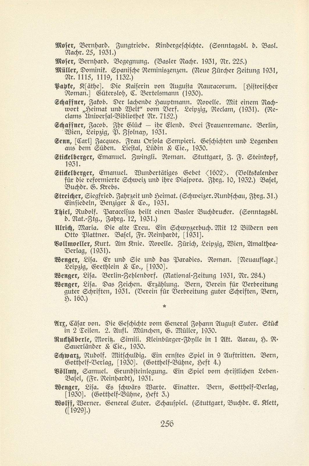 Basler Bibliographie 1931 – Seite 14