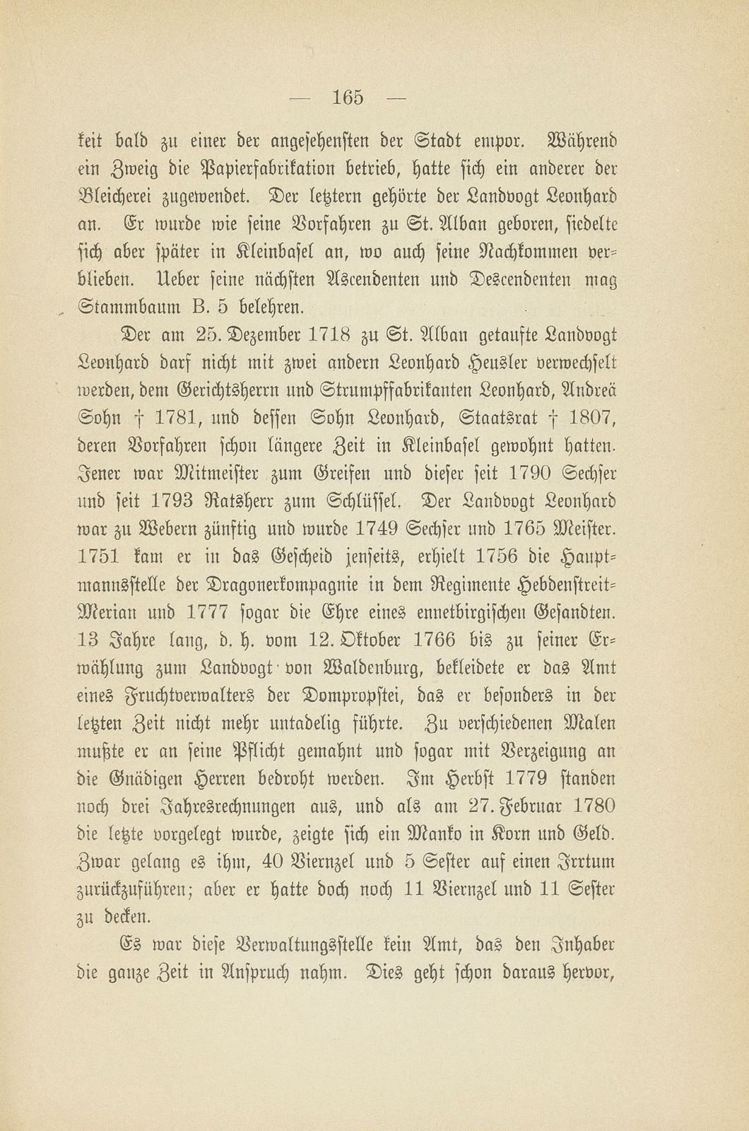 Stadt und Landschaft Basel in der zweiten Hälfte des 18. Jahrhunderts – Seite 38