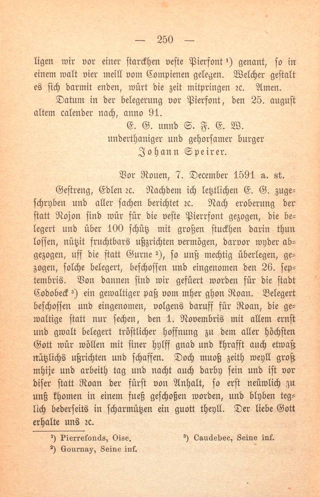 Schicksal einiger Basler Fähnlein in französischem Sold. (1589-1593.) – Seite 99