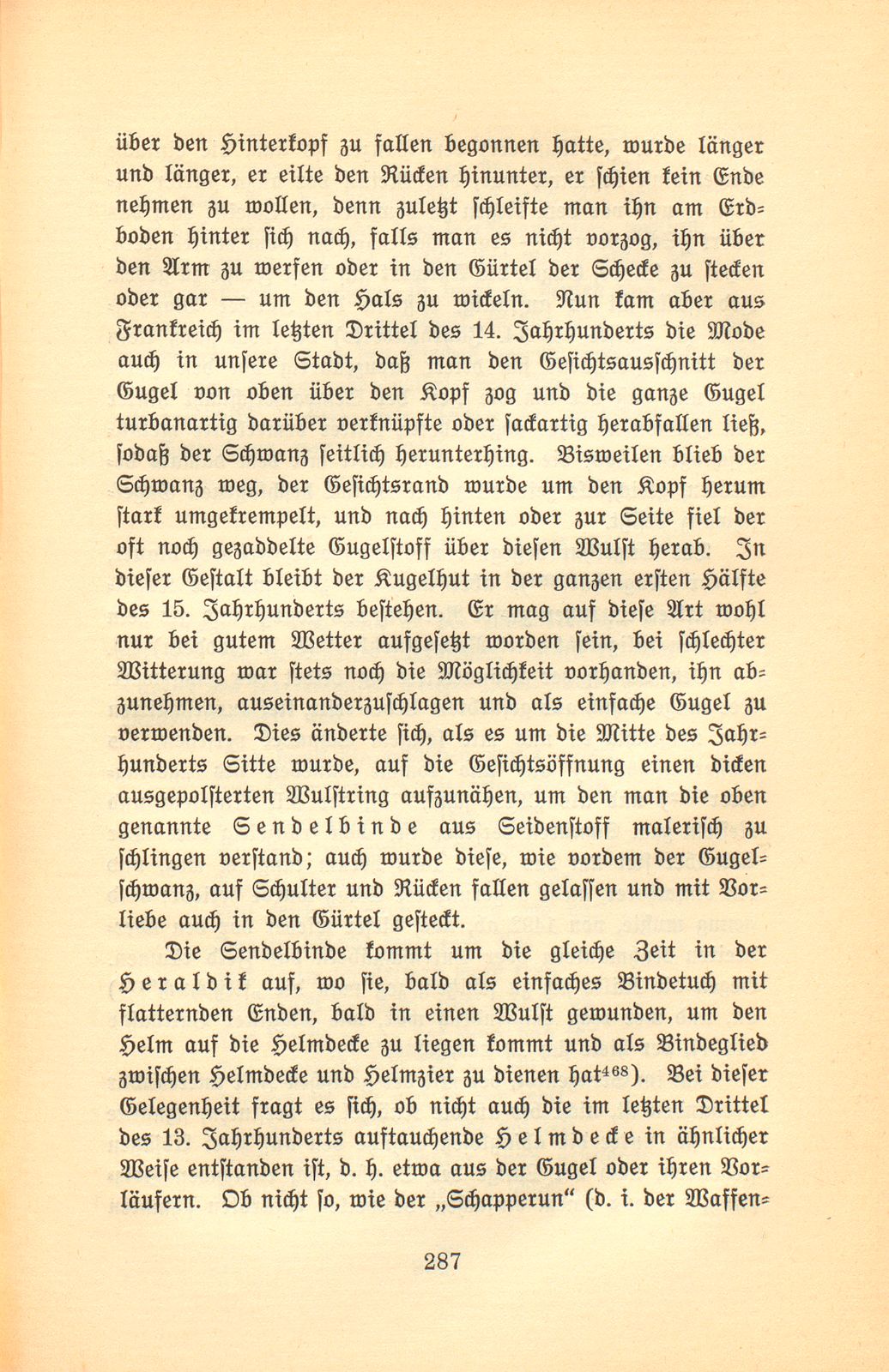 Der Basler Hausrat im Zeitalter der Spätgotik. (An Hand der schriftlichen Überlieferung.) – Seite 47