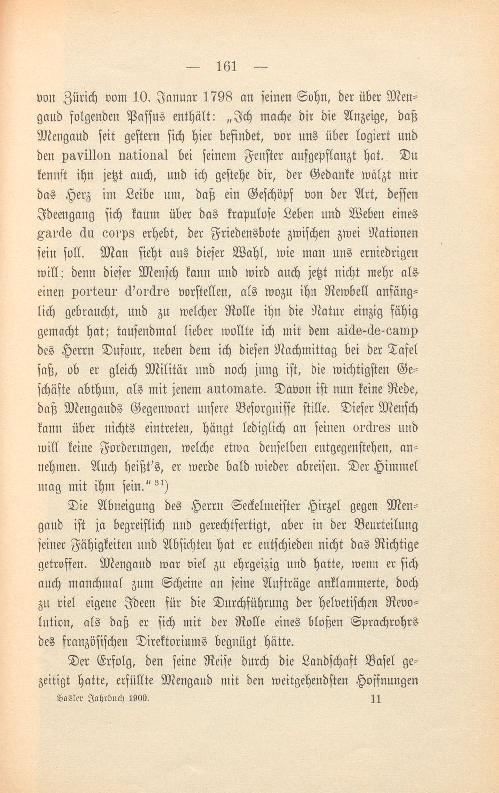 Mengaud und die Revolutionierung der Schweiz – Seite 26