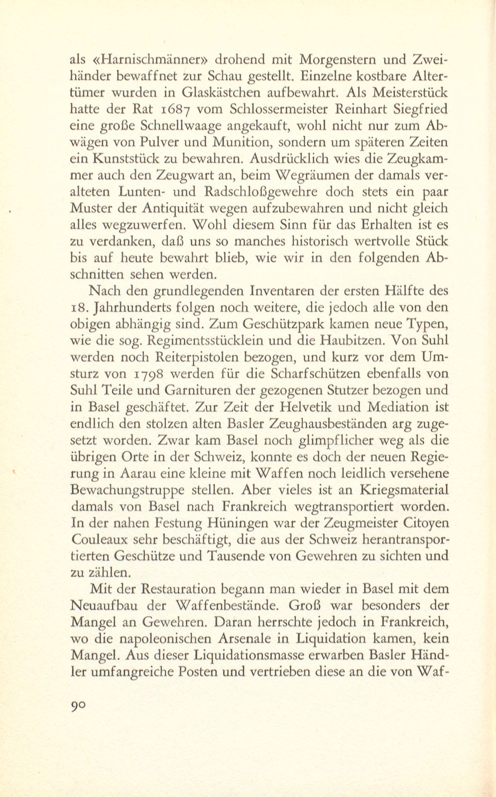 Die erhaltenen Waffenbestände des alten Basler Zeughauses – Seite 12