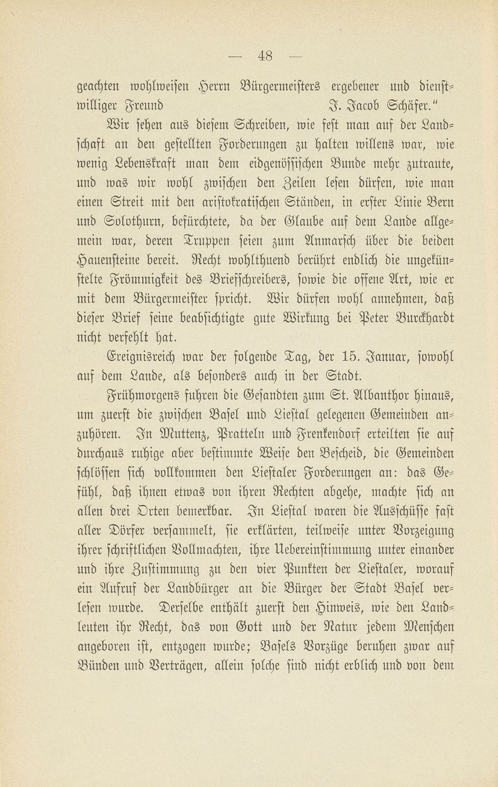 Die Revolution zu Basel im Jahre 1798 – Seite 52