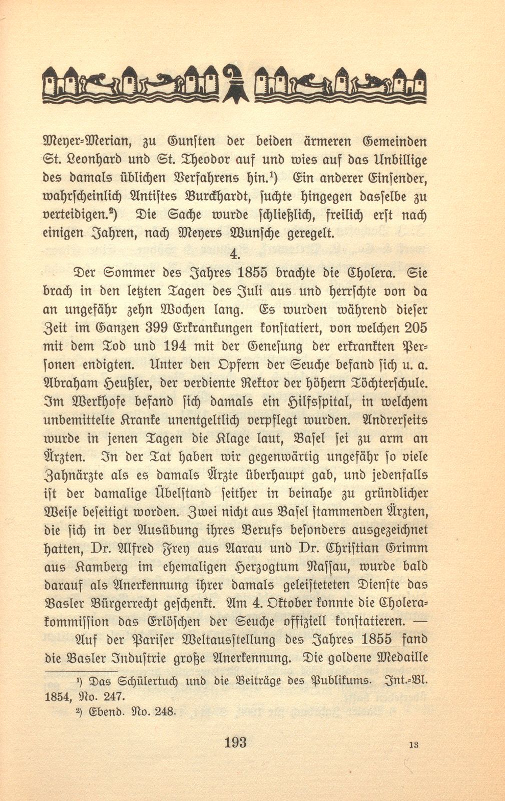 Die Stadt Basel von 1848-1858 – Seite 22