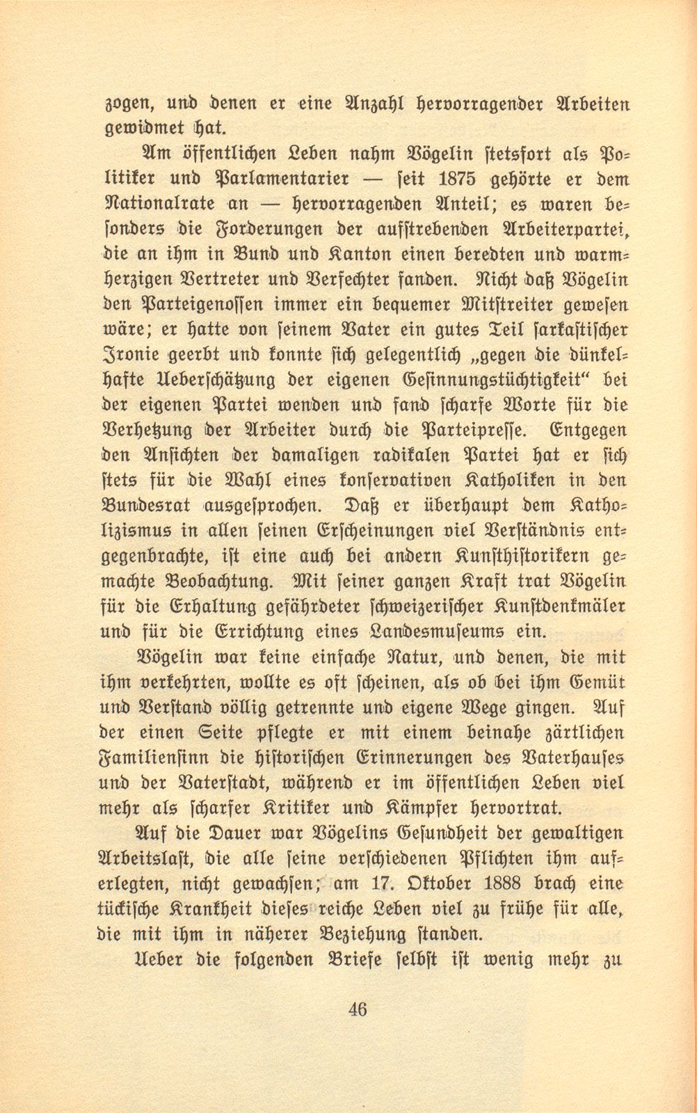 Briefe Jakob Burckhardts an Salomon Vögelin – Seite 4