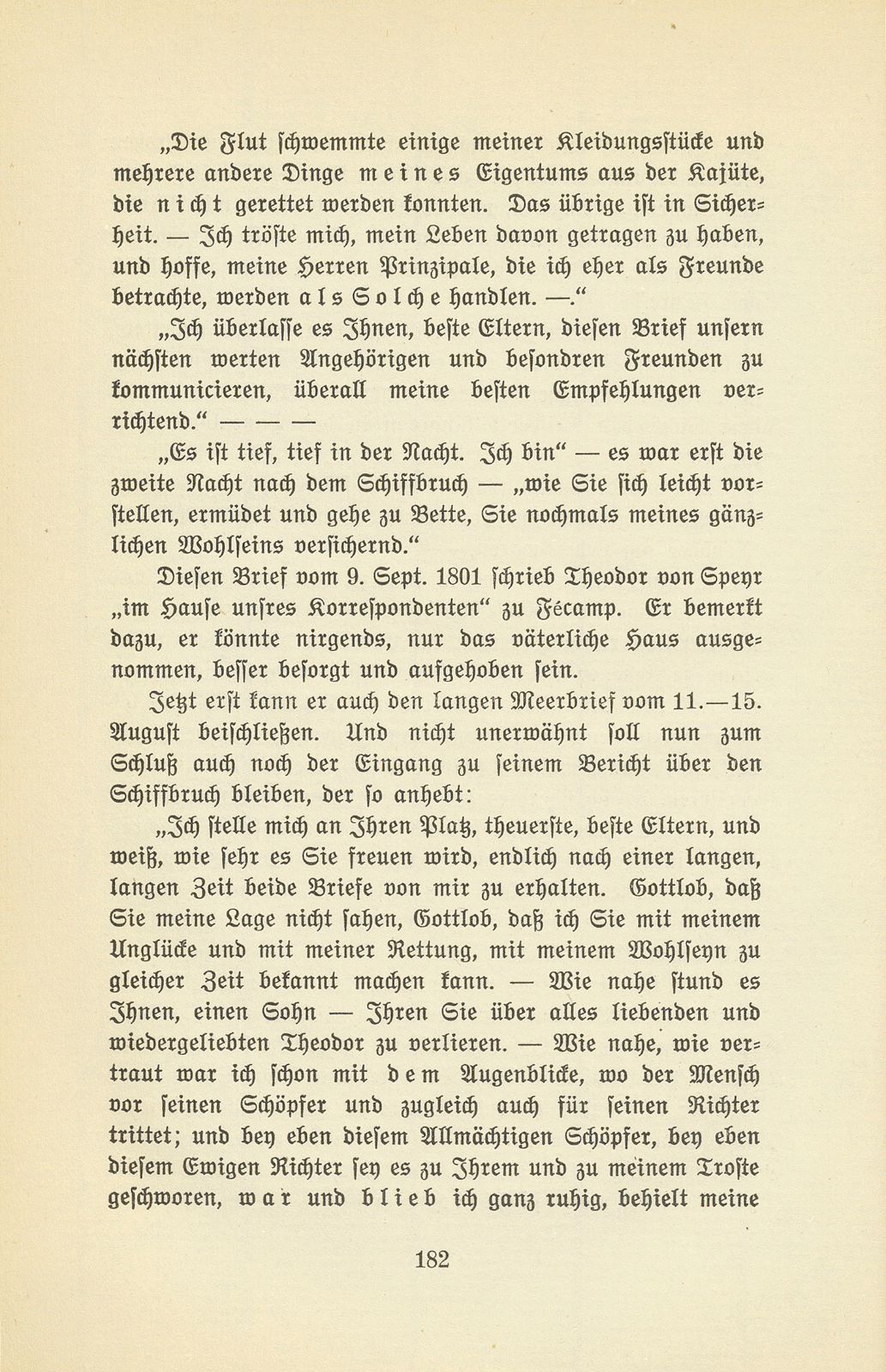 Abenteuer eines jungen Basler Kaufmanns vor hundert Jahren. Theodor von Speyr – Seite 26