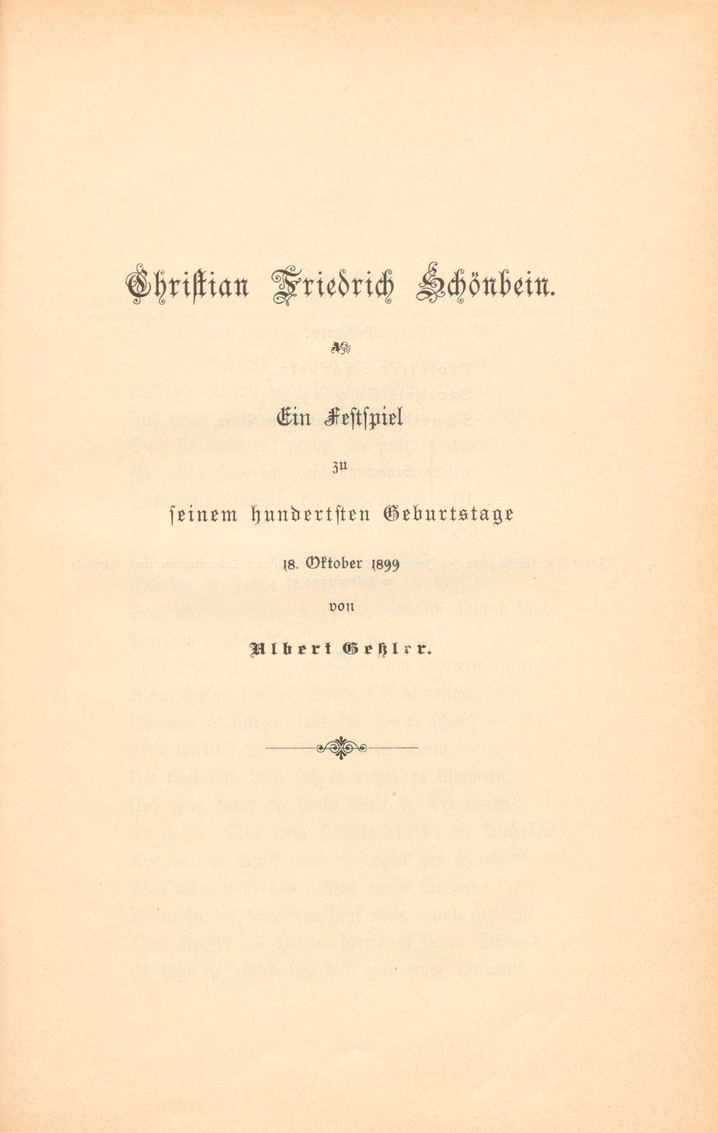 Christian Friedrich Schönbein – Seite 1