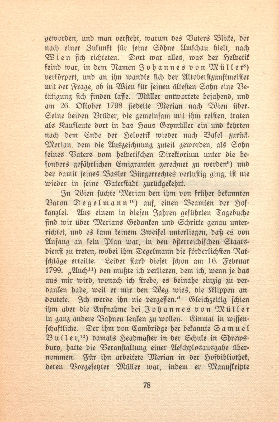 Aus den Papieren des russischen Staatsrates Andreas Merian – Seite 3