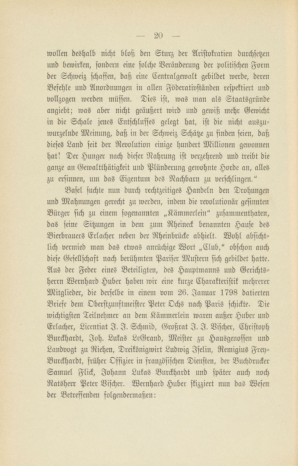 Die Revolution zu Basel im Jahre 1798 – Seite 22