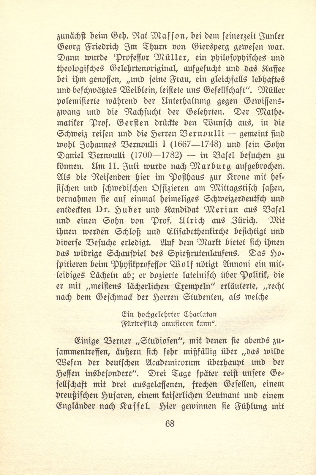 Aus den Wanderjahren des Hieronymus Annoni (1697-1770) – Seite 25