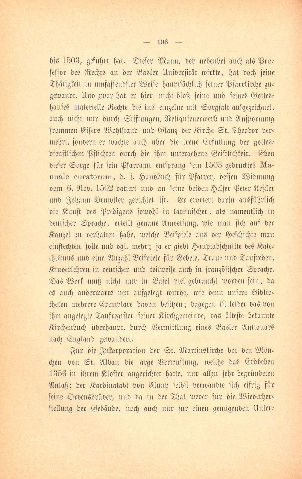 Die Kirchgemeinden Basels vor der Reformation – Seite 8