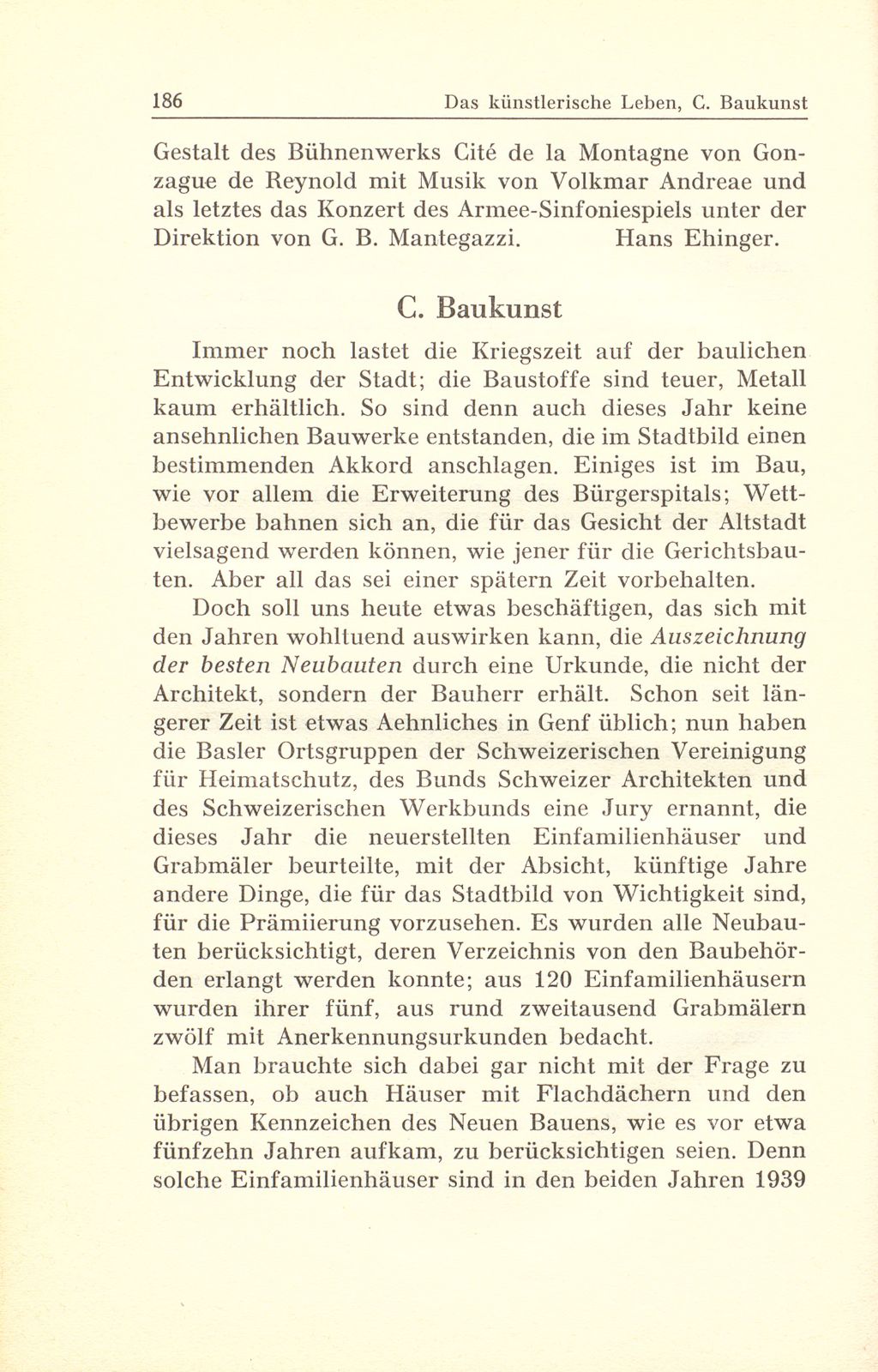 Das künstlerische Leben in Basel vom 1. Oktober 1940 bis 30. September 1941 – Seite 6