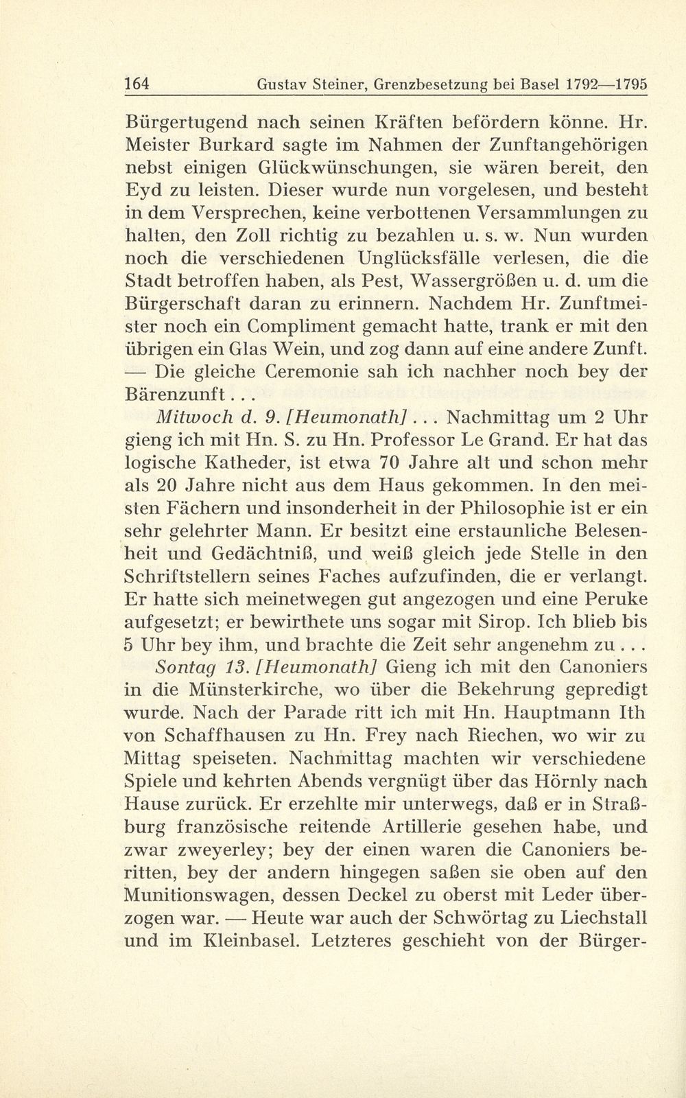 Grenzbesetzung bei Basel im Revolutionskrieg 1792-1795 – Seite 63