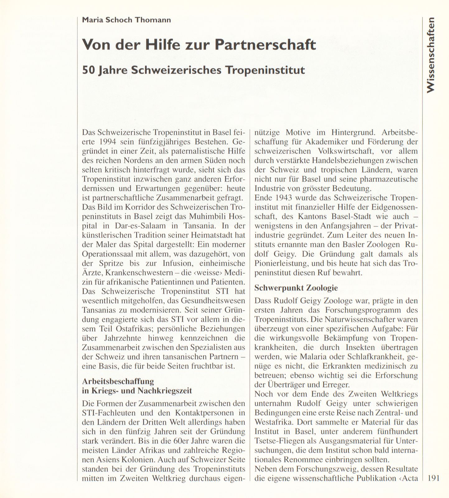 Von der Hilfe zur Partnerschaft – Seite 1