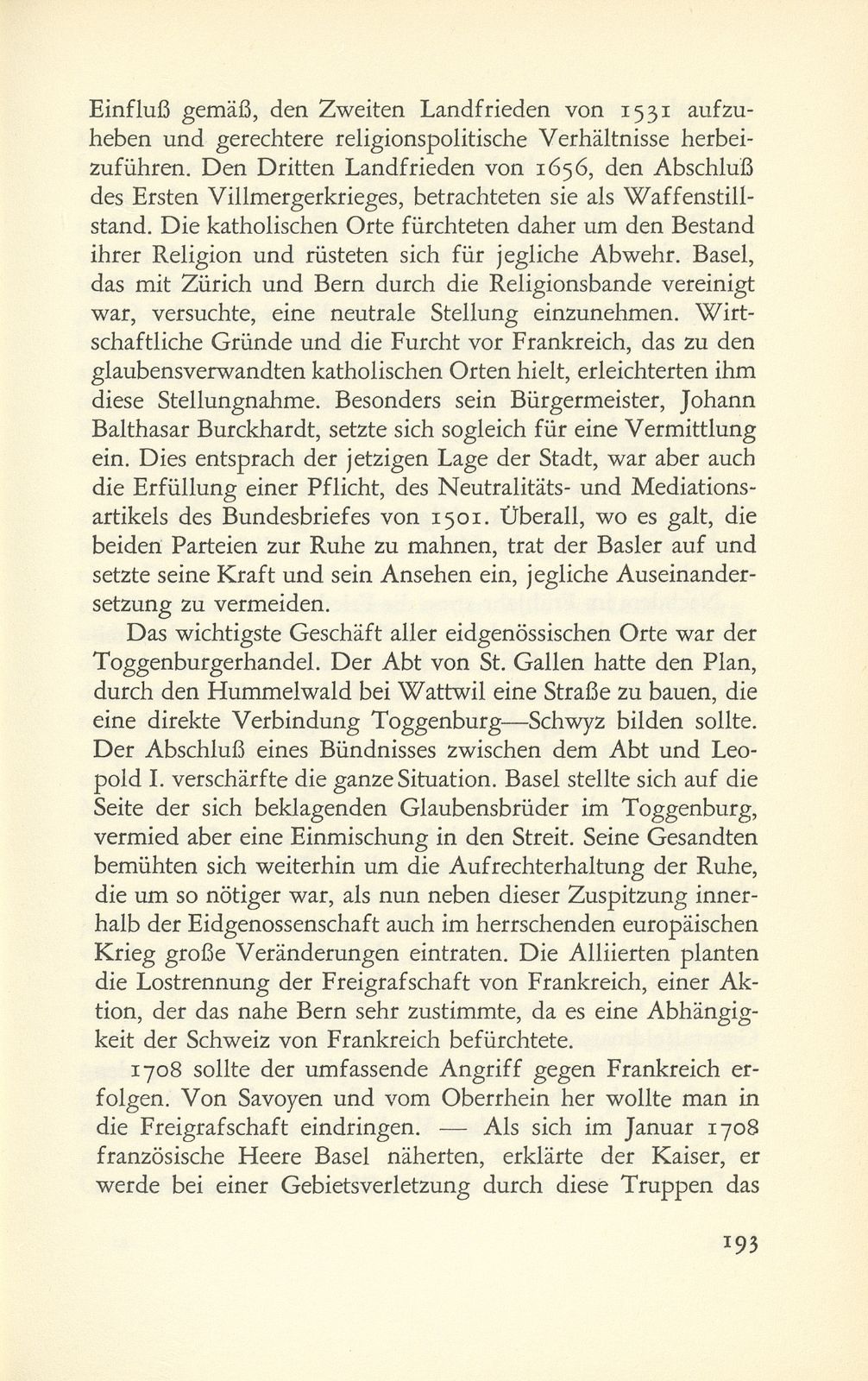 Eine Neutralitätsverletzung vor 250 Jahren – Seite 3